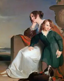 Mother and Son 1840. Artist: Thomas Sully