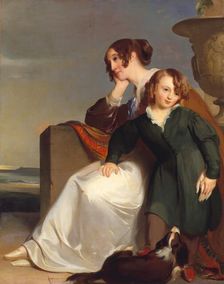 Mother and Son, 1840. Creator: Thomas Sully