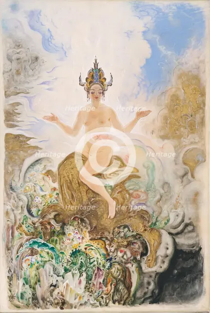 Mother Earth, 1924. Creator: Teschner, Richard (1879-1948).