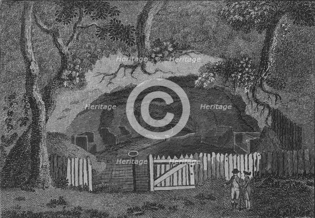 'Mother Ludham's Hole, near Farnham, in Surrey', 1786. Artist: Hawkins.