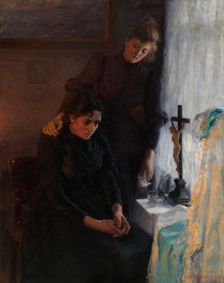 Mother's Sorrow, 1891. Creator: Dagmar Furuhjelm