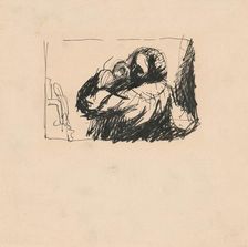 Mother with child, 1940-1944. Creator: Ján Novák