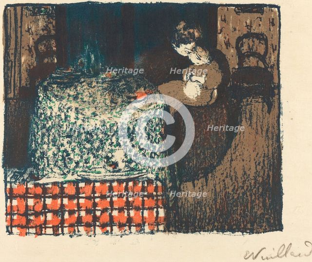 Motherhood (Maternité), 1896. Creator: Edouard Vuillard.
