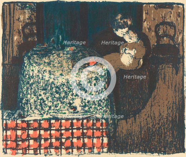 Motherhood (Maternite), 1896. Creator: Edouard Vuillard.