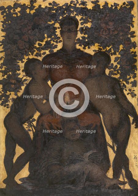 Motherly Upbringing. Creator: Xavier Mellery.