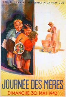 Mother's Day, Sunday 30th May 1943 1943. Artist: Phili