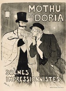 Mothu et Doria, 1893. Creator: Theophile Alexandre Steinlen