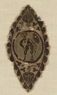 Motif, Egypt, Roman period (30 B.C.- 641 A.D.), 4th/5th century. Creator: Unknown