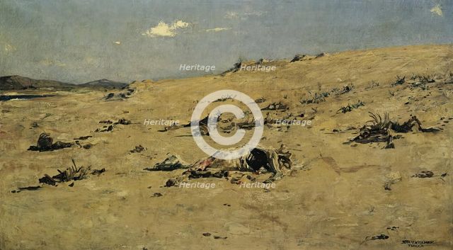 Motif from Tangier, 1891-1892. Creator: Johann Victor Kramer.