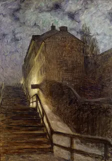 Motif from Timmermansgatan, 1899. Creator: Eugène Jansson