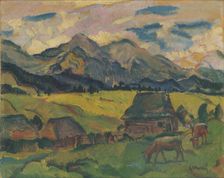 Motif from Zdiar, around 1929. Creator: Gustav Mally