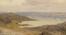 Motif from Bohuslän, Sweden. Study, 1835. Creator: Andreas Achenbach
