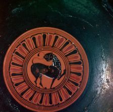 Motif from Corinthian-style dish, 6th century BC