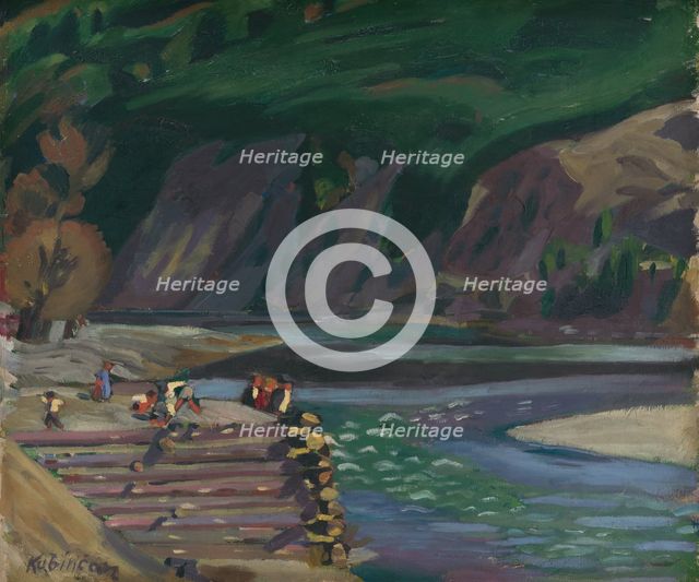Motif from Dolný Kubín, 1930-1935. Creator: Arnold Peter Weisz-Kubincan.
