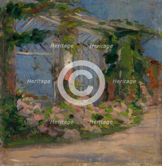 Motif from Garden, around 1900-1920. Creator: Ludovit Pitthordt.