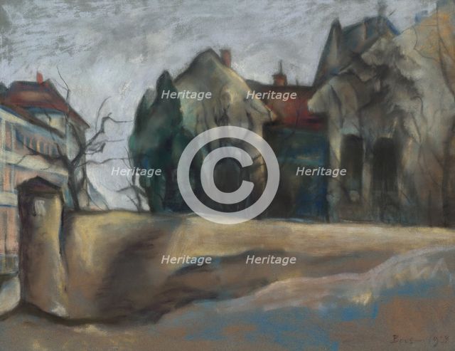 Motif from Kosice, 1928. Creator: Konstantin Bauer.
