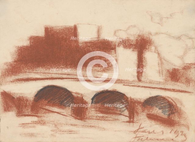 Motif from Paris, 1930. Creator: Zolo Palugyay.