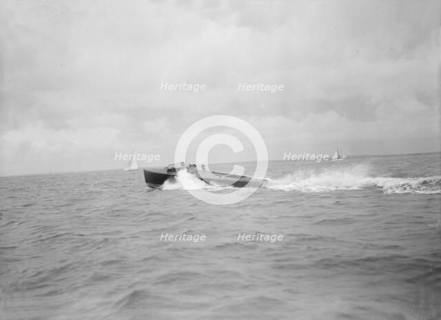 Motor launch, 1932. Creator: Kirk & Sons of Cowes.