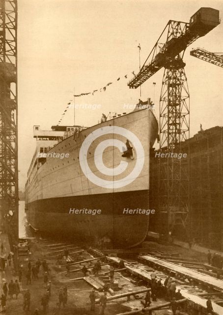 'Motor Liner "Carnarvon Castle", c1930. Creator: Harland and Wolff Ltd.
