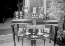 Motor sport trophies. Artist: Bill Brunell