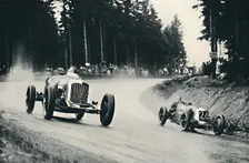 Motor racing on the Nurburg Ring 1937