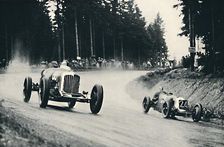Motor racing on the Nurburg Ring 1937