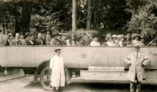 Motor tours to Dartmoor by the Grey Torpedo Cars, early 20th century.Artist: Pyne