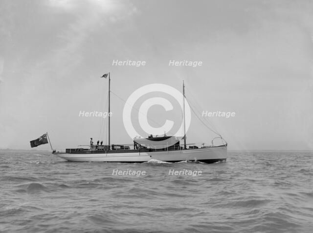 Motor yacht 'Osprey'. Creator: Kirk & Sons of Cowes.