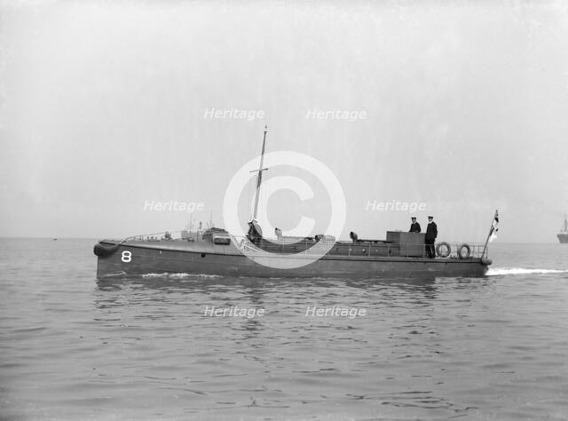 Motor yacht 'Mynonie II', 1914. Creator: Kirk & Sons of Cowes.