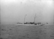 Motor yacht Pioneer 1915. Creator: Kirk & Sons of Cowes
