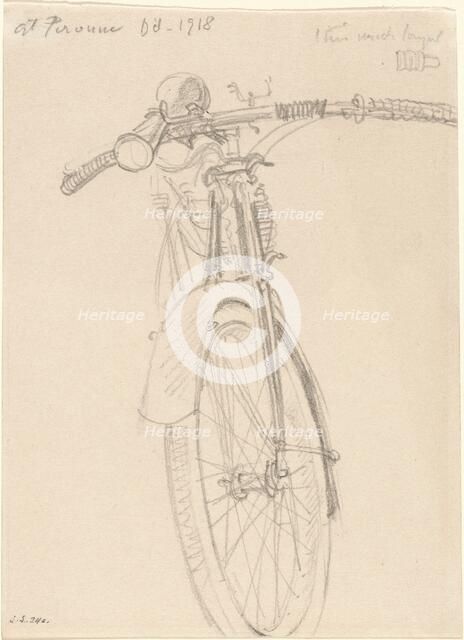 Motorcycle, 1918. Creator: John Singer Sargent.