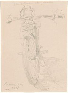Motorcycle [recto], 1918. Creator: John Singer Sargent