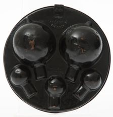 Motorist's spare bulb case 1930's. Creator: Unknown