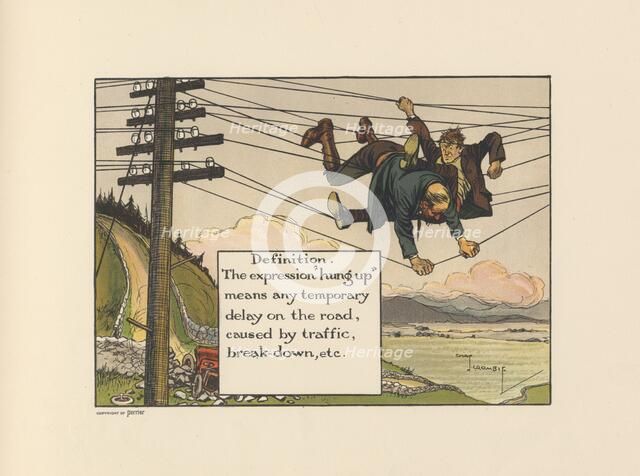 Motoritis, or other interpretations of the Motor Act. Definition, 1906. Artist: Unknown