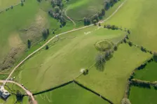 Motte castle, Nant-y-bar, Herefordshire, 2016. Creator: Damian Grady