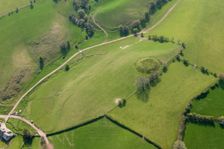 Motte castle, Nant-y-bar, Herefordshire, 2016. Creator: Damian Grady