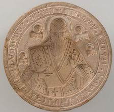 Mould for a Stamp, 17th-18th century. Creator: Unknown