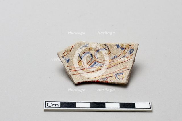 Moulded fragment, Saljuq period, early 13th century. Creator: Unknown.