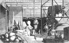 Moulding Room, Crystal Palace, Sydenham 1854. Creator: Unknown