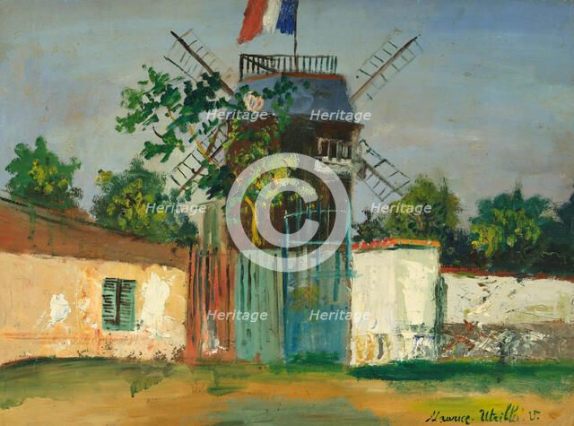 Moulin de la Galette, 1913. Creator: Utrillo, Maurice (1883-1955).