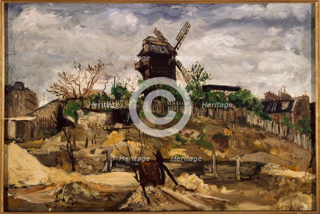 Moulin de la Galette, c1920. Creator: Marcel Leprin.