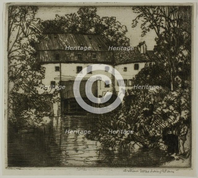 Moulin St. Maurice, 1902. Creator: Donald Shaw MacLaughlan.