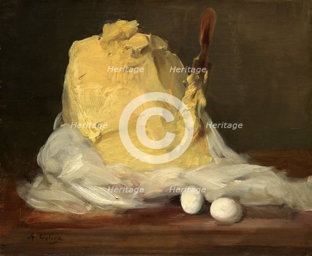 Mound of Butter, 1875/1885. Creator: Antoine Vollon.