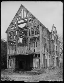 Moundsley Hall, Walker's Heath Road, Wythall, Bromsgrove, Worcestershire, 1942. Creator: George Bernard Mason