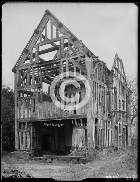 Moundsley Hall, Walker's Heath Road, Wythall, Bromsgrove, Worcestershire, 1942. Creator: George Bernard Mason.