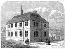 Mount Charles Elementary Schools, St. Austell, Cornwall, 1872. Creator: Unknown