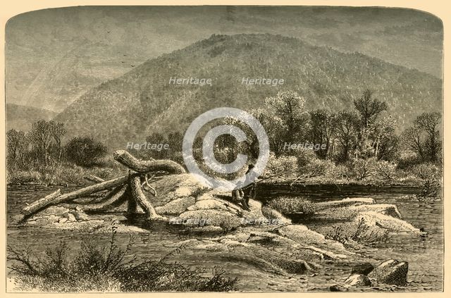 'Mount Chesterfield', 1874.  Creator: W.H. Morse.