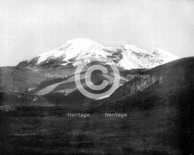 Mount Chimborazo, Ecuador, 1893.Artist: John L Stoddard