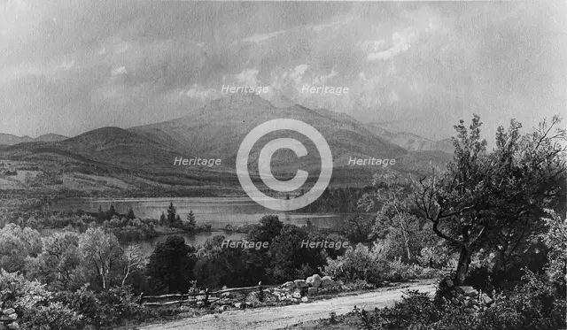 Mount Chocorua and Lake, 1873. Creator: William Trost Richards.