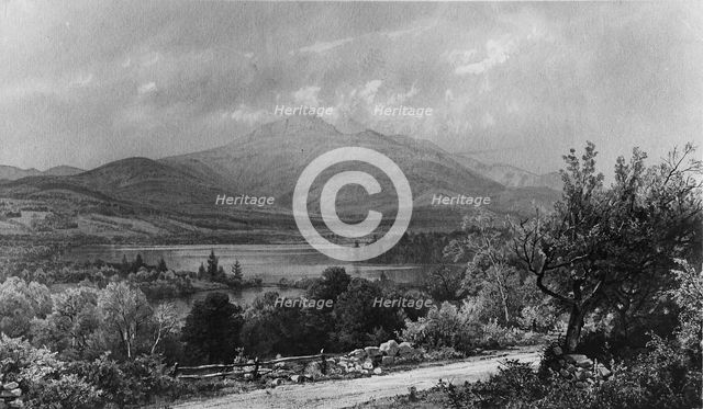Mount Chocorua and Lake, 1873. Creator: William Trost Richards.
